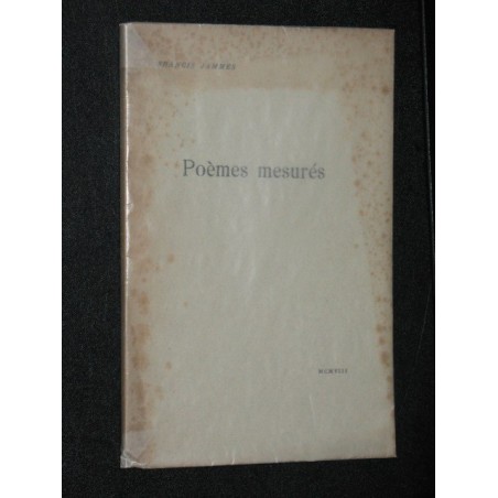 Poèmes mesurés