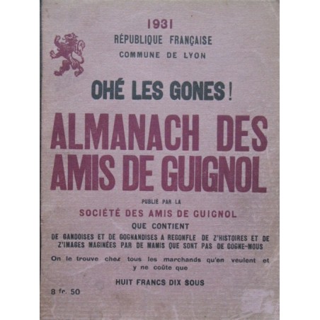 Almanach des amis de Guignol 1931