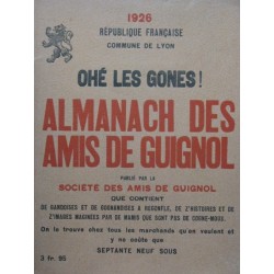 Almanach des amis de Guignol 1926