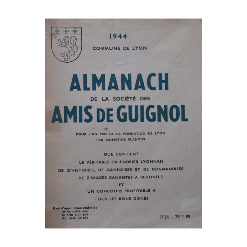 Almanach des amis de Guignol 1944