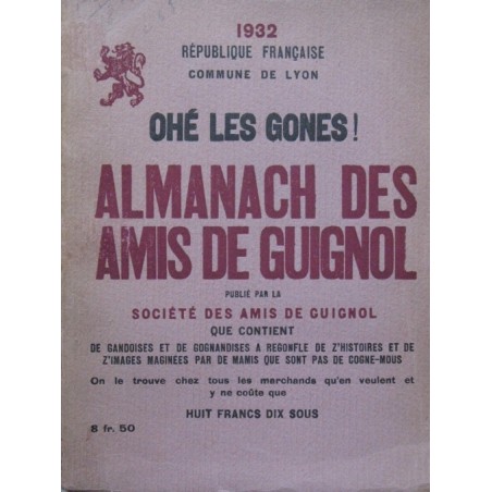 Almanach des amis de Guignol 1932