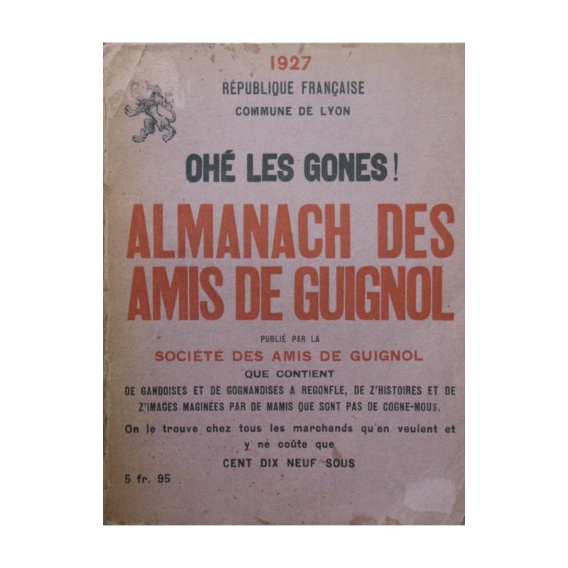 Almanach des amis de Guignol 1927