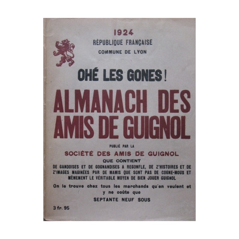 Almanach des amis de Guignol 1924