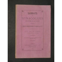 Sabbats ou Synagogues sur les bords du lac D'Annecy. Procès inquisitorial à St-Jorioz en 1477