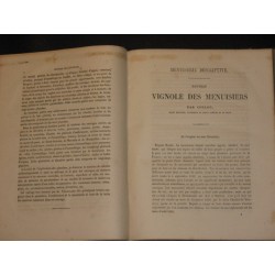 Menuiserie descriptive- Nouveau Vignole des menuisiers, ouvrage théorique et pratique…