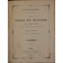 Menuiserie descriptive- Nouveau Vignole des menuisiers, ouvrage théorique et pratique…