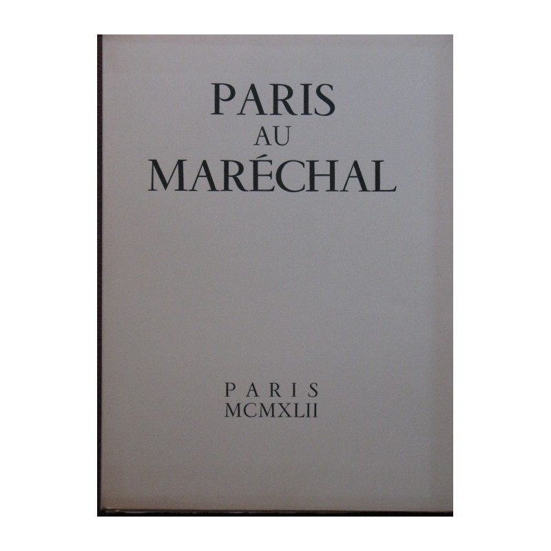 Paris au Maréchal