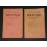 Entretiens politiques et littéraires (N° 43-44 tome VI 25 mai, 10 juin 1893, N° 55 tome VII 25 novembre 1893)