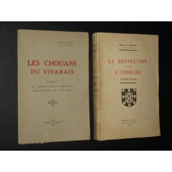 La révolution dans l'Ardèche (1788-1795) - Les chouans du Vivarais.