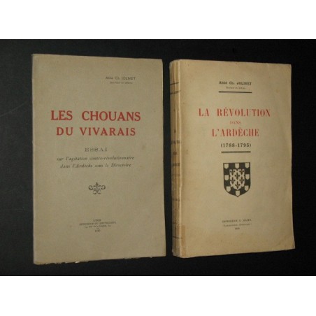 La révolution dans l'Ardèche (1788-1795) - Les chouans du Vivarais.