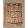 Vignal F. catalogue 1938- 1939- 1940  cycles et motos