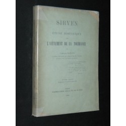 Sirven - Etude historique sur l'avènement de la tolérance