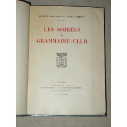 Les soirées du grammaire-club