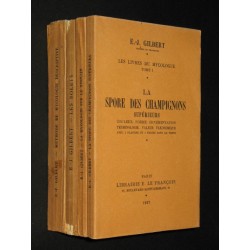 Les livres du mycologue: 1. La spore des chanpignons supérieurs. 2. La mycologie sur le terrain. 3. Les bolets…