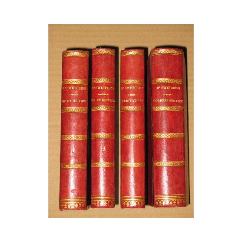 Madame Swetchine, sa vie, ses oeuvres, méditations et prières (journal de sa conversion), correspondances…