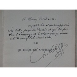 De quelques ombres