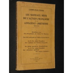 Les nouveaux défis de l'Action Française à la conscience chrétienne 1912-1913