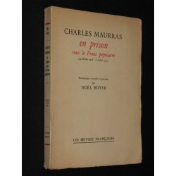 Charles Maurras en prison...