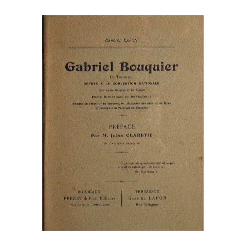 Gabriel Bouquier de Terrasson