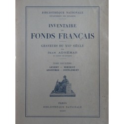 Inventaire du fond français graveurs du XVIème et du XVIIème