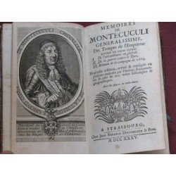 Mémoires de Montecuculi généralissime des troupes de l'Empereur