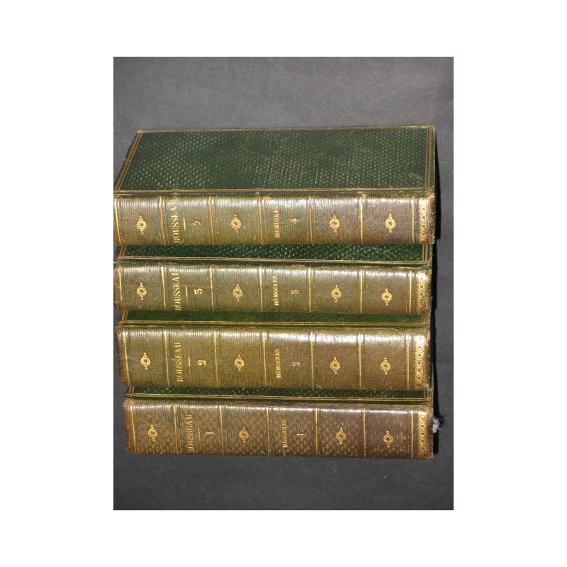 Mémoires (oeuvres complètes de J.J.Rousseau citoyen de Genève)