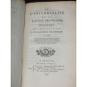 Réflexions philosophiques et littéraires sur le poème de la religion naturelle - De l'universalité de la langue française…