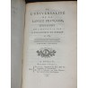 Réflexions philosophiques et littéraires sur le poème de la religion naturelle - De l'universalité de la langue française…