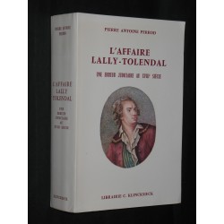 L' affaire Lally- Tolendal...