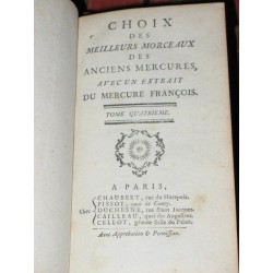 Nouveaux choix de pièces tirées des anciens mercures et des autres journeaux…