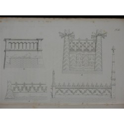 Essai sur les girouettes, épis, crêtes et décorations des anciens combles et pignons…  au moyen-âge.