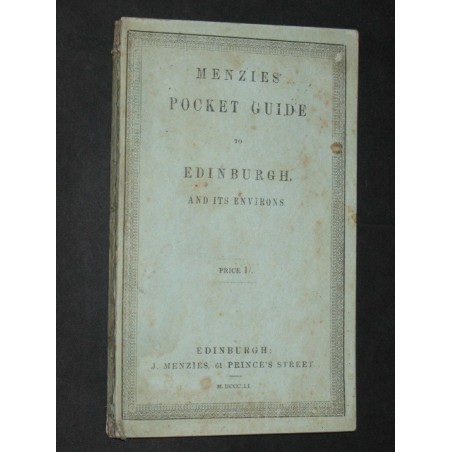 Menzies' pocket guide to Edinburgh and its environs