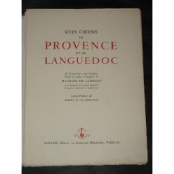 Sites choisis de Provence et de Languedoc