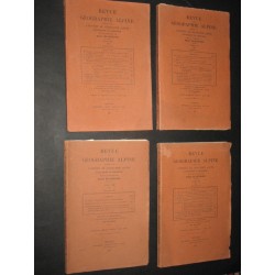 Revue de géographie alpine...