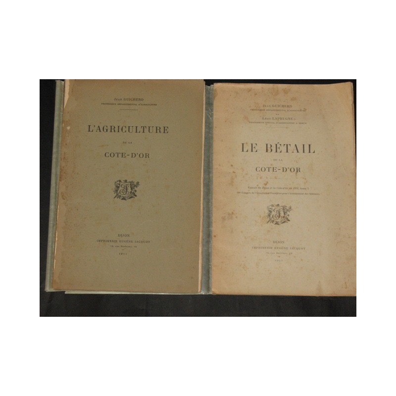 L'agriculture de la Côte - d'Or - 2- Le bétail de la Côte-d'Or