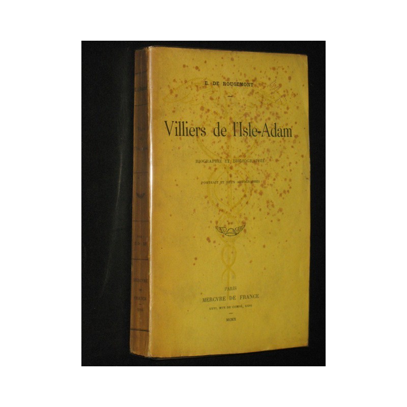 Villiers de l'Isle-Adam - Biographie et bibliographie
