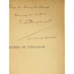 Villiers de l'Isle-Adam - Biographie et bibliographie