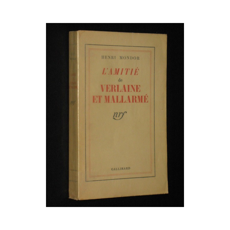 L'amitié de Verlaine et Mallarmé