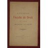 L'ancienne faculté de droit de Lyon ses origines - son histoire