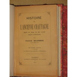 Histoire de l'ancienne Chautagne depuis les temps les plus reculés jusqu'à la révolution