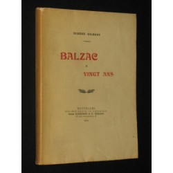 Balzac a vingt ans