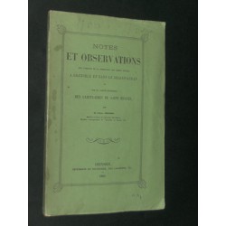 Notes et observations sur l'origine de la domination des comtes GUIGUES à Grenoble et dans le Graisivaudan...