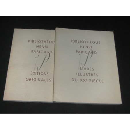 Bibliothèque Henri Paricaud - Livres illustrés du XXéme siècle - Editions originales
