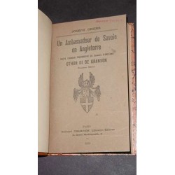 Un ambassadeur de Savoie en Angleterre poëte d'amour précurseur de Charles d'Orléans Othon III de Granson.