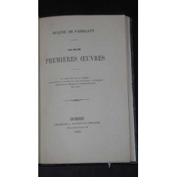 Mes premières oeuvres - Le chevalier et la camise - Dialogue de Vaugelas et de Saint-Réal…