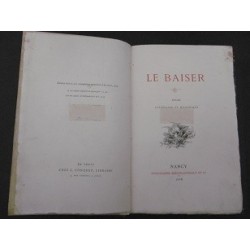 Le baiser - Etude littéraire et historique