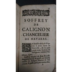 Les vies de François de Beaumont, baron des Adrets - de Charles Dupuy, seigneur de Montbrun - et de Soffrey de Calignon…