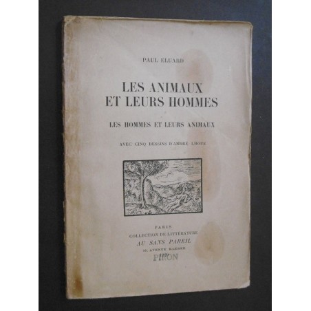 Les animaux et leurs hommes les hommes et leurs animaux