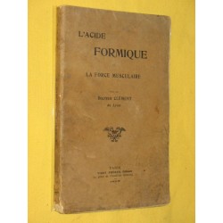 L'acide formique et la...