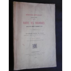 Mémoire détaillé et par ordre de la marche des brigandages qui se sont commis en Dauphiné en 1789